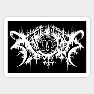 Xasthur Logo | Black Metal Magnet